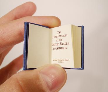 The Constitution of the United States of America  -  Micro Miniature